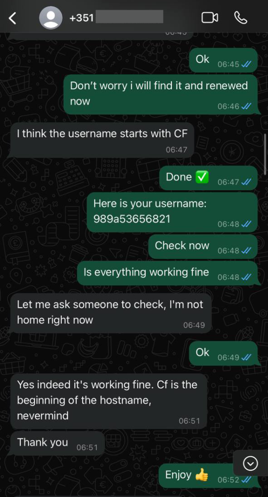Home 70 Recensioni su Whatsapp IPTV